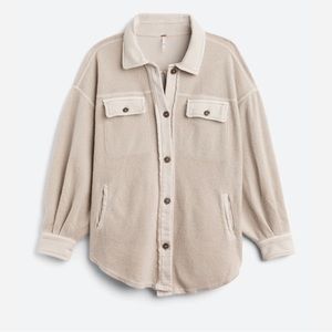 Free People Ruby Jacket | beige | small